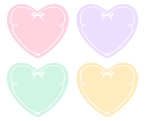 Heart Paper Heart Memo Pad Note Pad Paper Post It Digital Blank Paper Blank Note