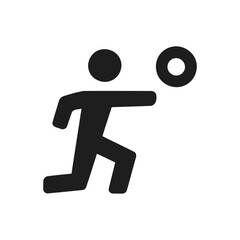 Throwing Action Figure Icon