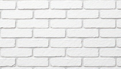 Fototapeta premium Clean white cement block wall texture, seamless background, modern, seamless, fence