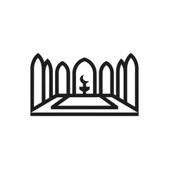 Sacred Mosque Icon