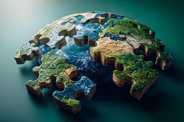 Earth as a puzzle