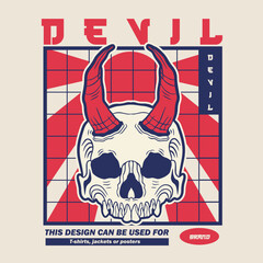 Human head skull surrounded by chains	
