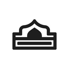 Horizontal Mosque Icon
