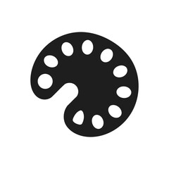 Paint Palette Design Icon