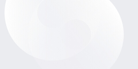 Modern background glowing geometric lines on gray background. Modern shiny blue circle abstract modern