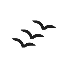 Flying Birds Sky Icon