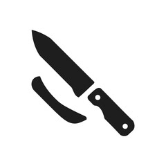 Straight Razor Blade Icon