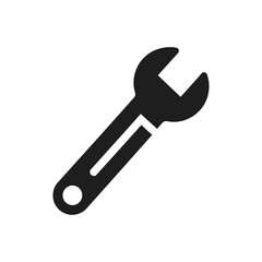 Open-end wrench tool icon