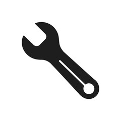 Compact wrench design icon