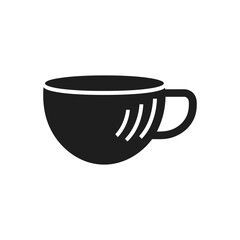 Coffee cup simple design icon