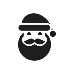 Santa Claus Beard Icon