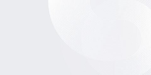 Modern background glowing geometric lines on gray background. Modern shiny blue circle abstract modern simple