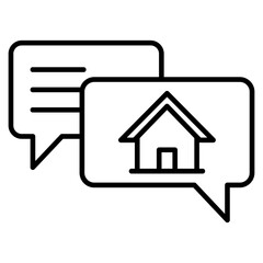 Conversation Outline Icon