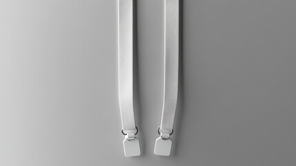 White Lanyard Mockup