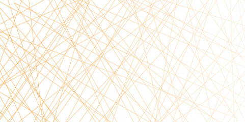 Abstract beautiful perfect random lines background. abstract golden lines with white background creative geometric triangle shape. perfect random abstract line background. Vector illustration. 