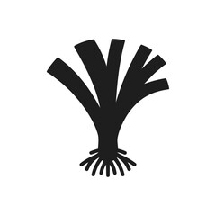 Rooted Vegetable Shape Icon