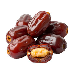 Date Fruit Isolated on Transparent Background