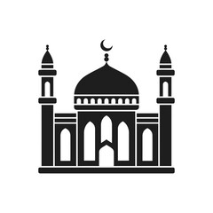 Islamic Mosque Structure Icon