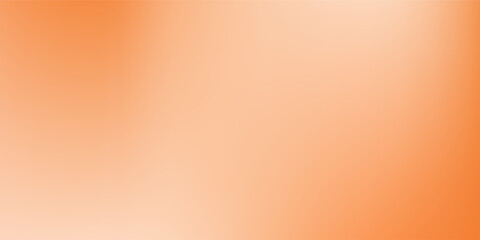 Simple Background Template Orange and cream gradation color artwork. Blurred minimal orange gradient abstract