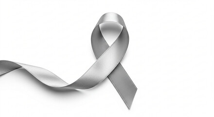Silver Awareness Ribbon Month for children disabilities, bipolar, brain disorders, brain cancer, multiple sclerosis, Parkinson's disease, schizophrenia, neurological disorders, mental illness