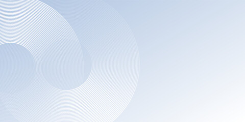 Modern blue background with circle elements. Digital technology design abstract