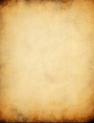 Fototapeta premium A beautifully aged and textured vintage paper background perfect for any design, conveying a sense of history and timelessness.