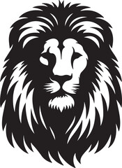 Silhouette lion collection - vector illustration, African savanna animals silhouette vector, Lion head logo icon, lion face vector Illustration, on a isolated background, EPS.
