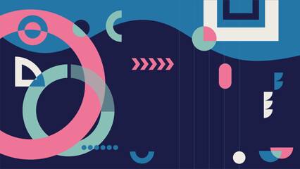 Fototapeta premium vector illustration of an abstract background