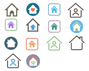 Best Of A Complete Collection of Minimalistic Home Icons for Modern UI Designs and Web Interfaces Vector, Icon  