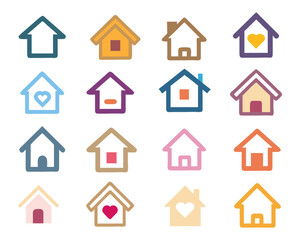 Best Of A Complete Collection of Minimalistic Home Icons for Modern UI Designs and Web Interfaces Vector, Icon  