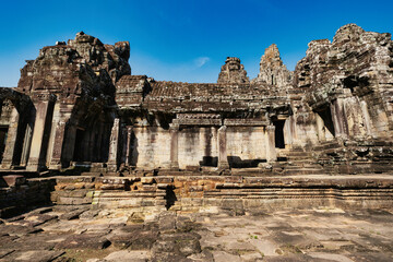 Bayon Temple at Angkor Thom, Siem Reap ,Cambodia