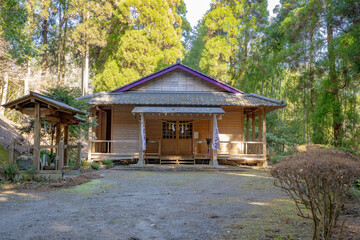 大釈天宮の風景（霧島市）