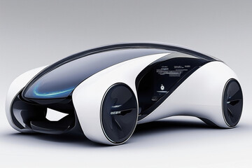 Experience the future of driving with this innovative autonomous vehicle concept.