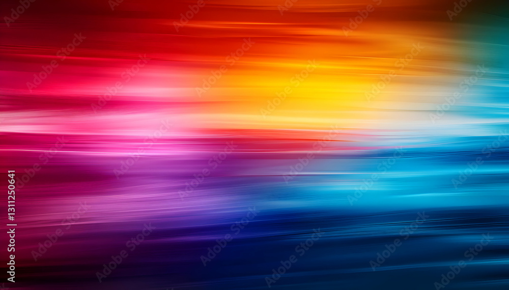 Poster a vibrant, abstract blend of colors creating a dynamic, flowing pattern, perfect for backgrounds or 