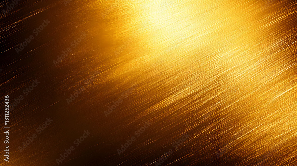 Poster a vibrant golden abstract background with a smooth gradient, perfect for design projects or creative