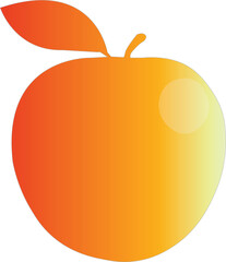 Gradient Apple Icon