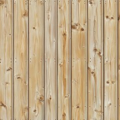 Fototapeta premium Light brown vertical wooden planks background texture.