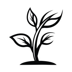 silhouette of a tree