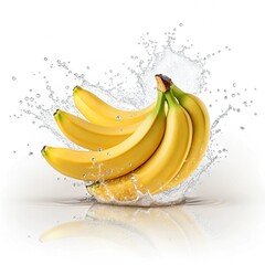 bananas and water