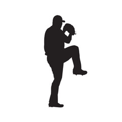 baseball player silhouette