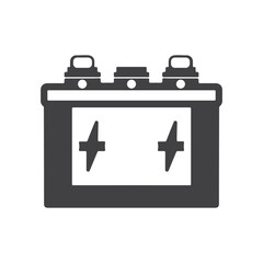 Professional Battery Logo Icons Silhouette Vector Illustration
