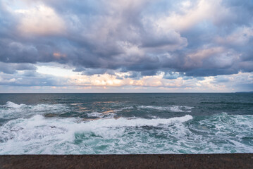 Sunset at Comillas Cantabria Spain