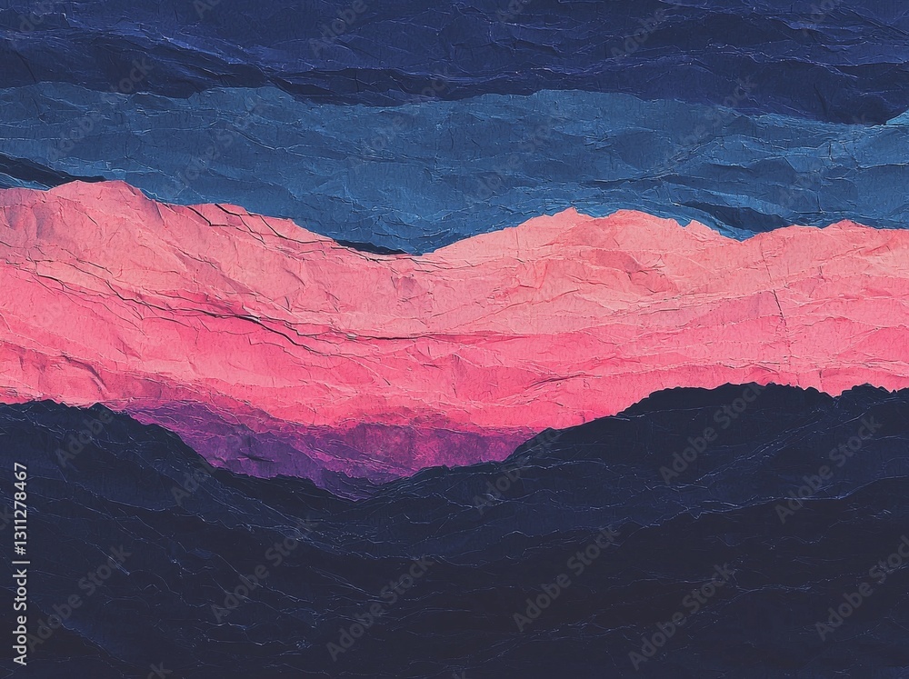 Poster this abstract background features gradient triangles, suitable for various applications including we