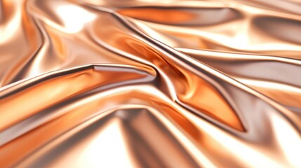 A close-up of shiny gold fabric showcasing a luxurious foil texture perfect for fashion and elegant designs