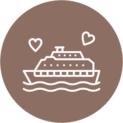 Cruise Ship Icon