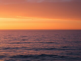 Fototapeta premium Sunset Over the Ocean