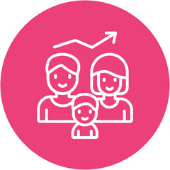 Family Growth Icon