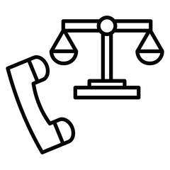 Law Help Line Icon