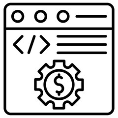 Development Cost Icon