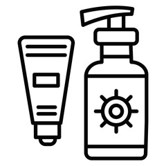 After Sun Lotion Icon